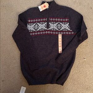 Urban Pipeline Black and Red Kids Sweater